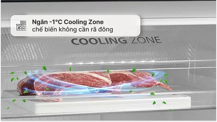 Sử dụng tiện lợi với công nghệ Cooling Zone